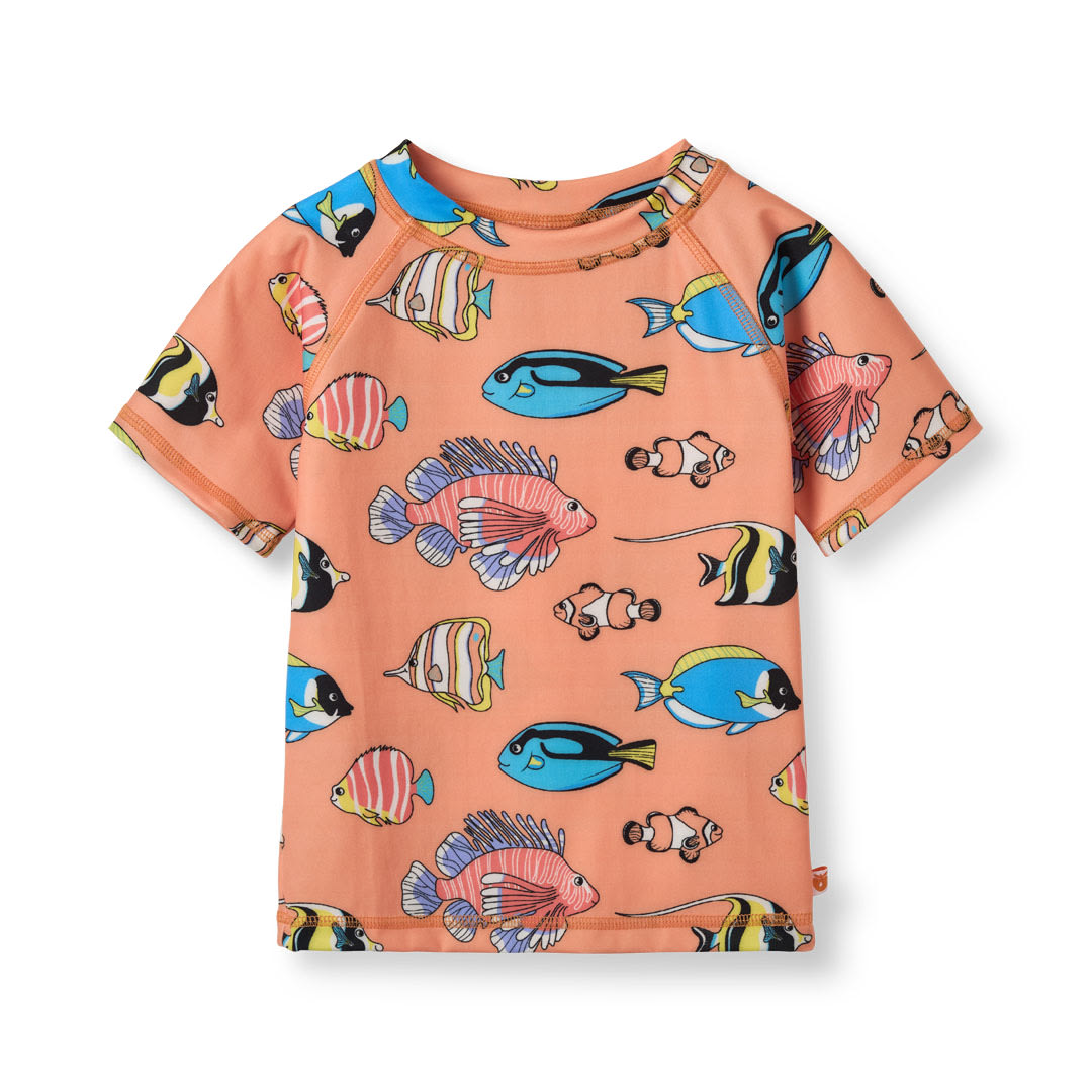 UV50 t-shirt for children with fish